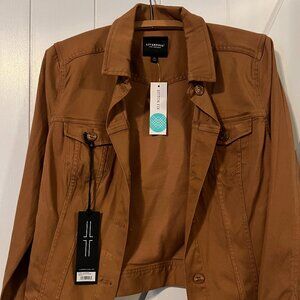 NWT Liverpool Denim Jacket - Maple Sugar, Size XS